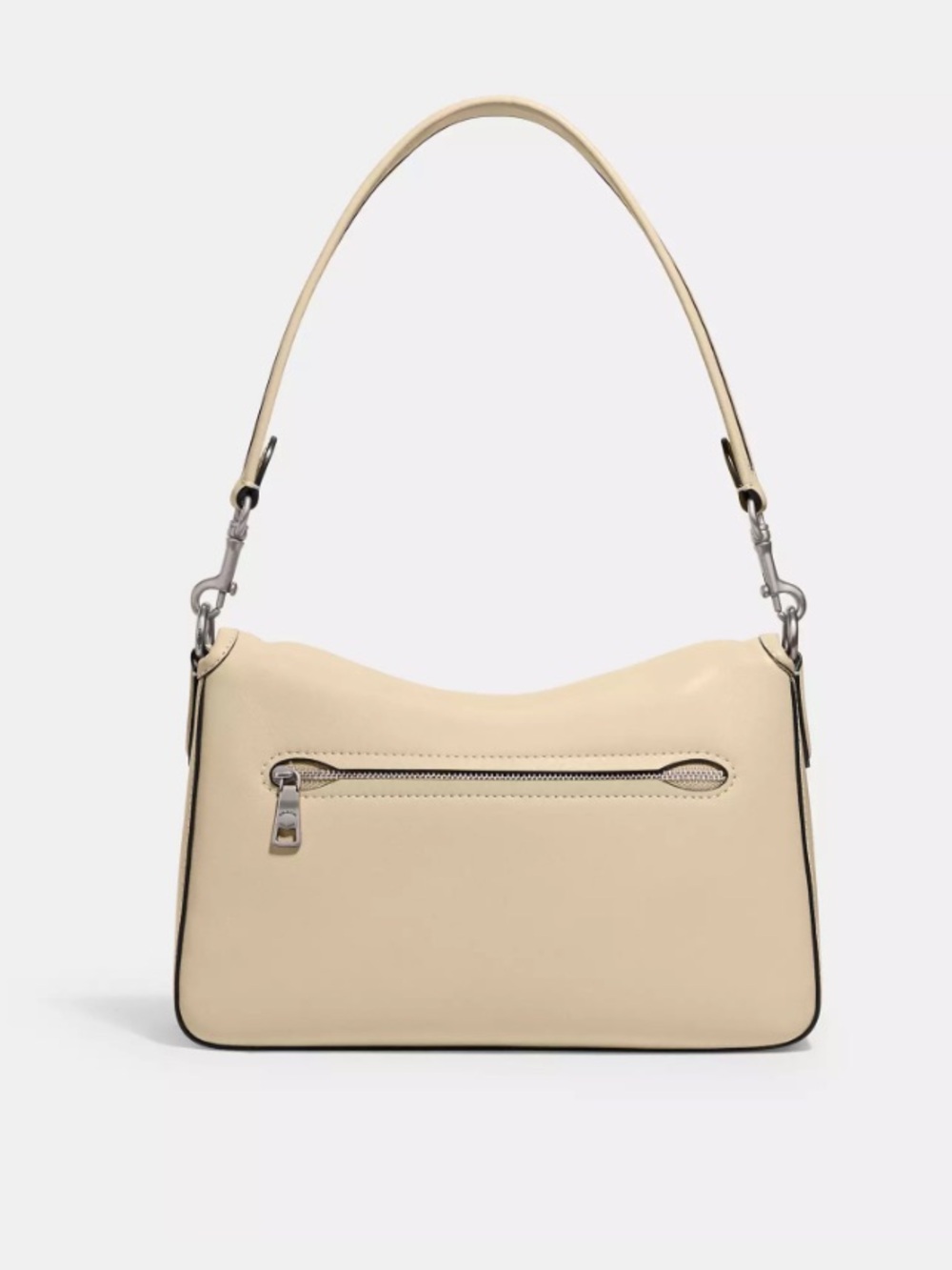 Coach - Soft Tabby Shoulder Bag in Silver/Ivory - Picture 11 of 12